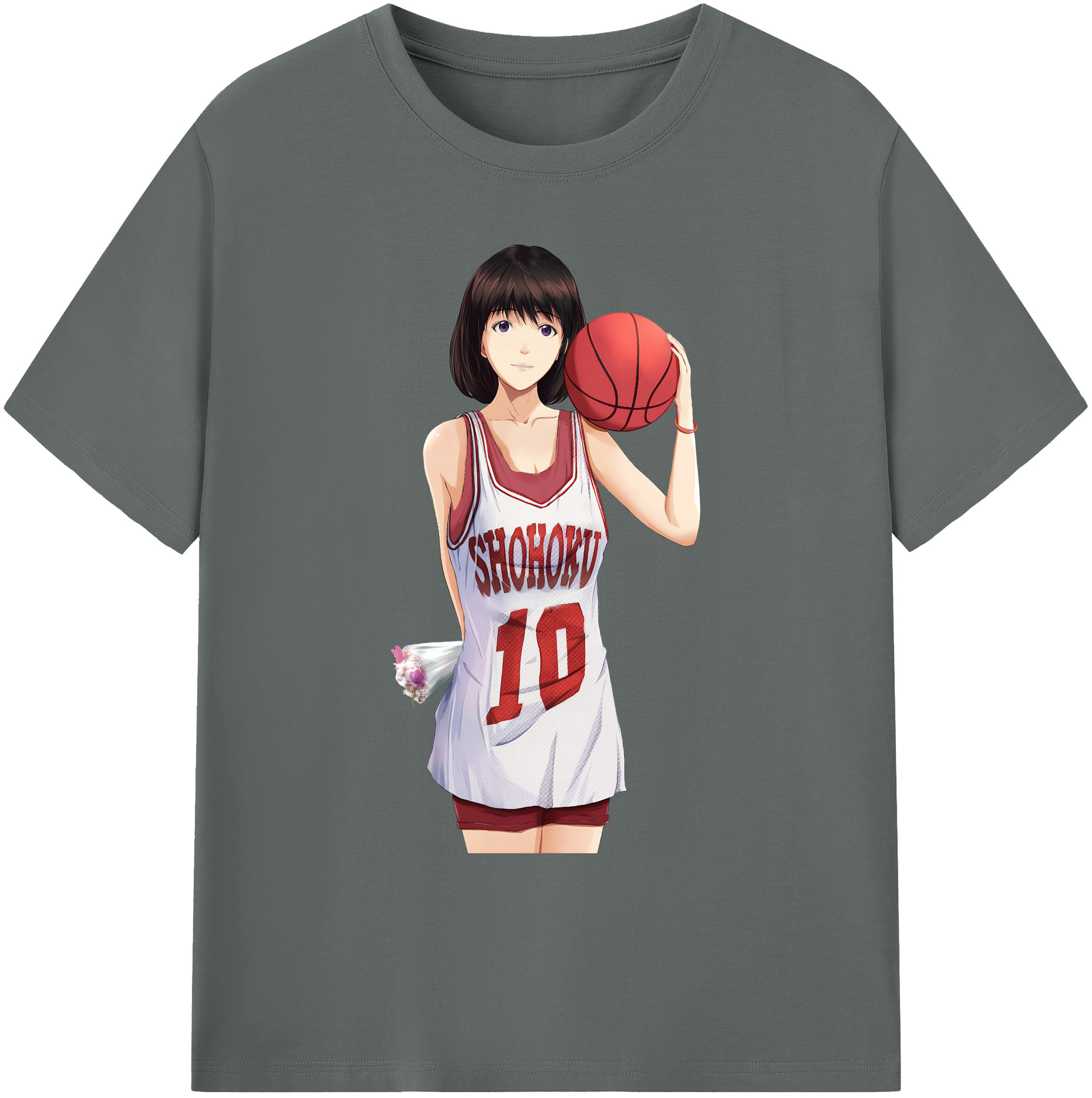 （画像用） SLAM DUNK／スラムダンク 綿100％ メンズ半袖Tシャツ｜肌触りやわらか＆通気性